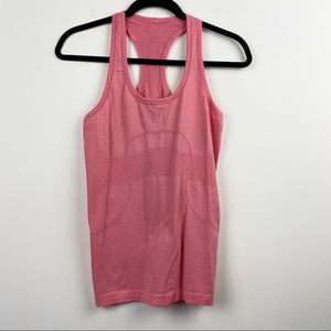 lululemon athletica pink swiftly tank